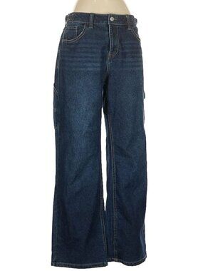 Love Cult Carpenter Jeans Women's Size 7 Blue Y2K Skater Adjustable 29 Waist
